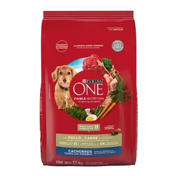 Purina One Alimento Seco para Perros Raza Pequeña Sabor Pollo y Carne 3.5 kg