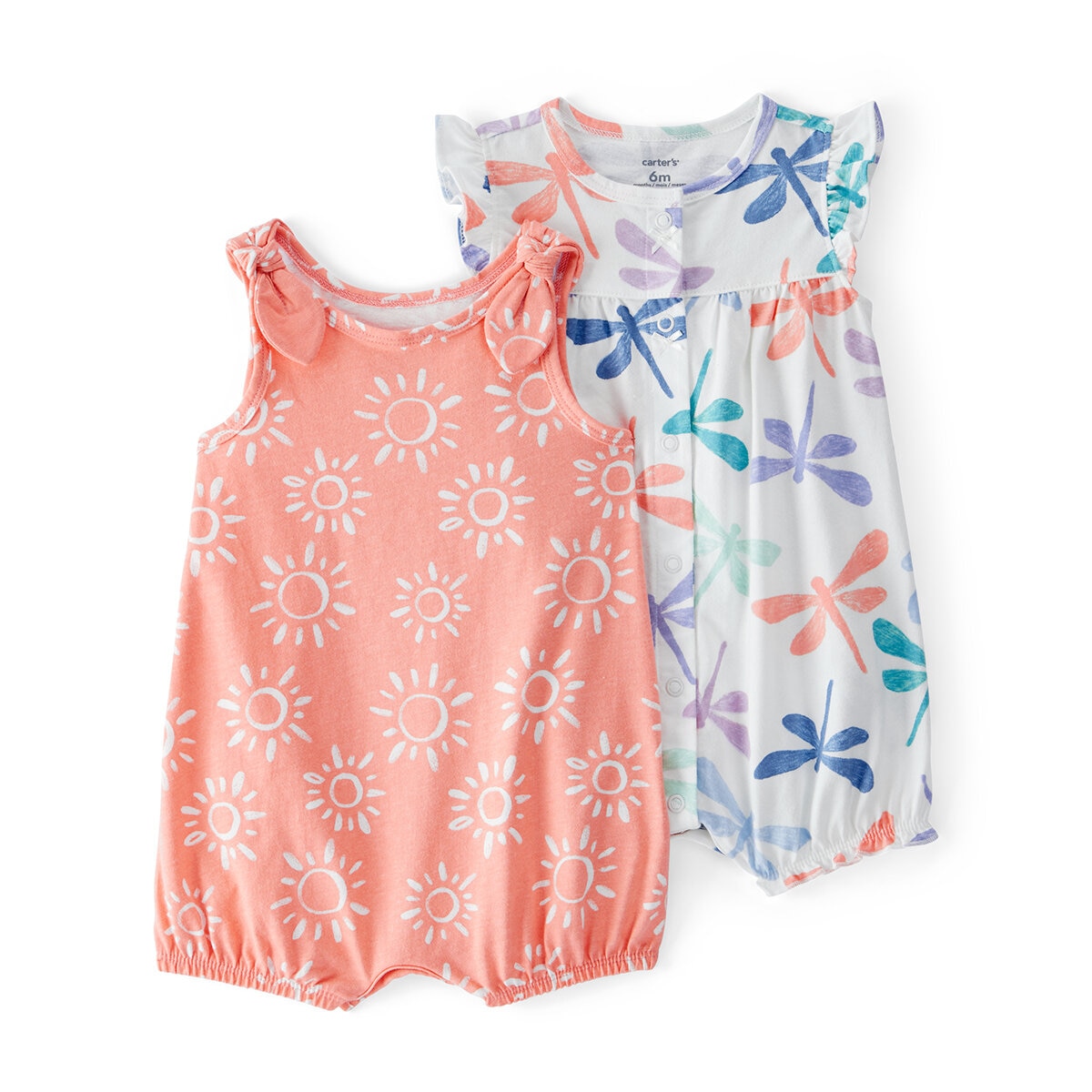 Carter's Pañalero 2 Piezas para Bebés Rosa 24 Meses