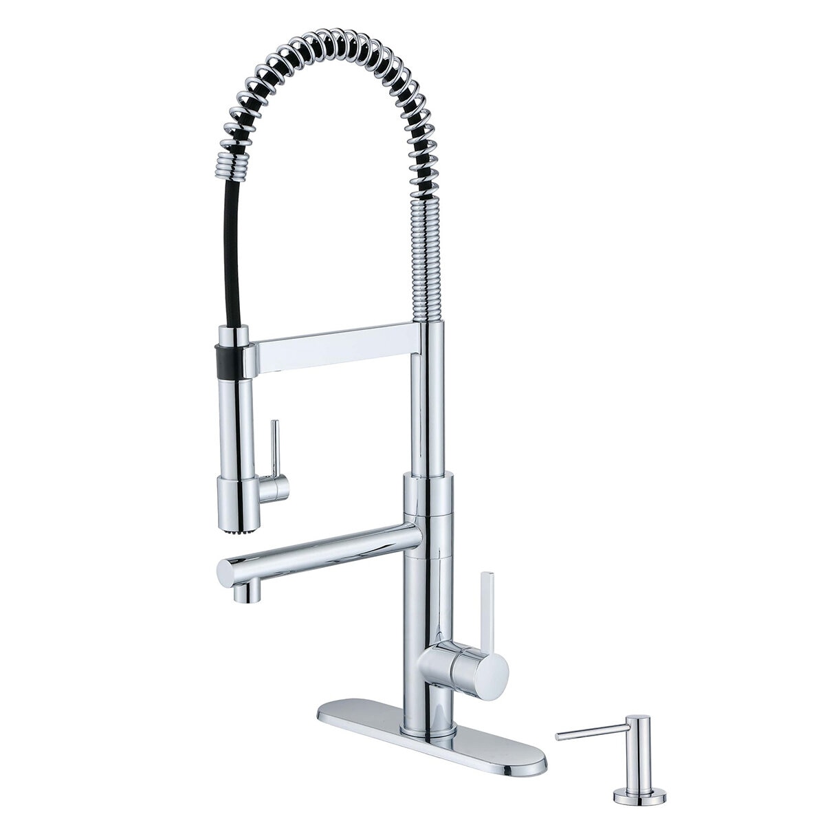 Moorefield, Monomando de Cocina Color Cromo, Vivant