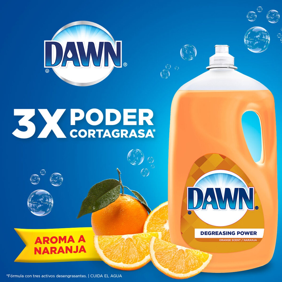 Dawn Degreasing Power Líquido Lavatrastes 2.6 l