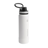 ThermoFlask 2 Botellas de Acero Inoxidable con Aislamiento al Vacío de Doble Pared Blanco/Amarillo