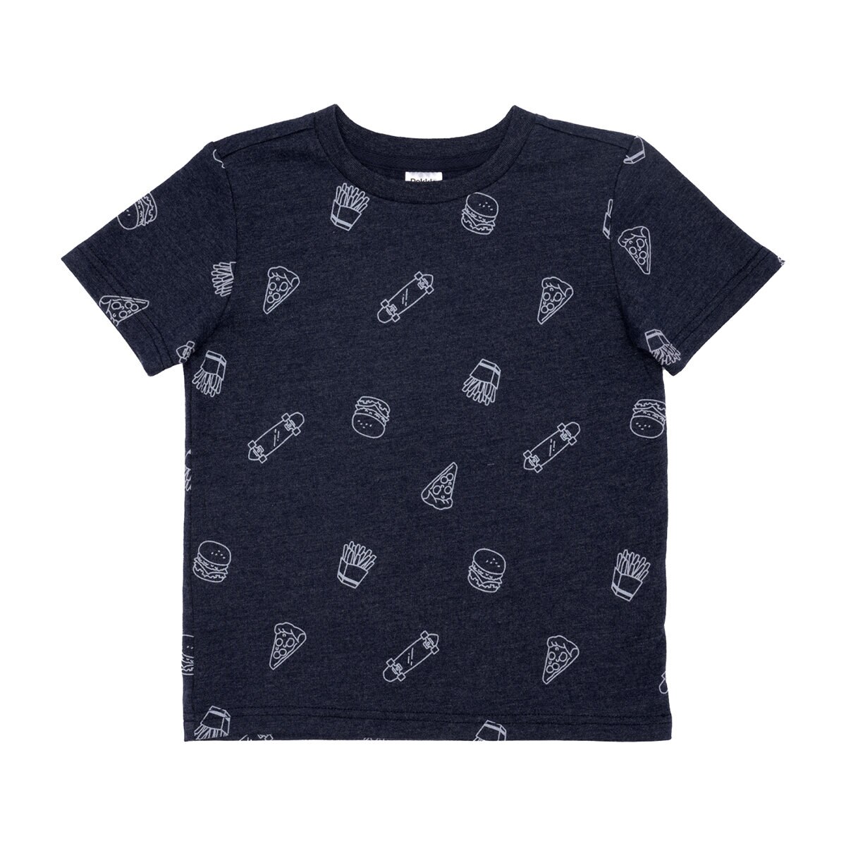 Pekkle Playera 4 piezas para Niños y Niñas Bocadillos 2 Años