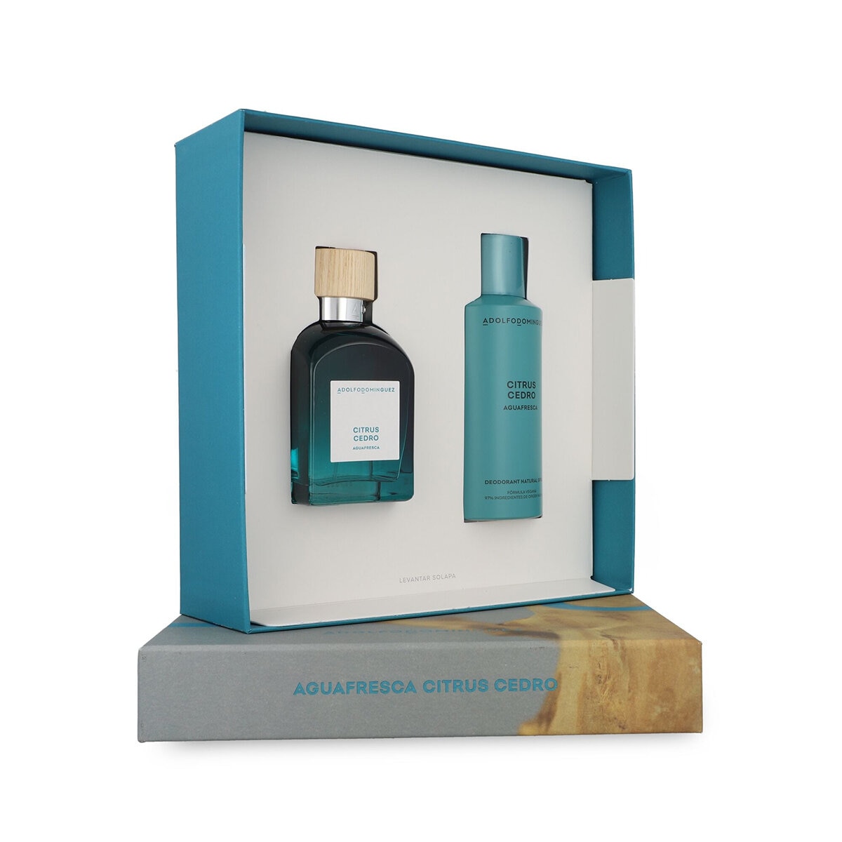 Adolfo Dominguez Agua Fresca Citrus Cedro Set 2 pzas