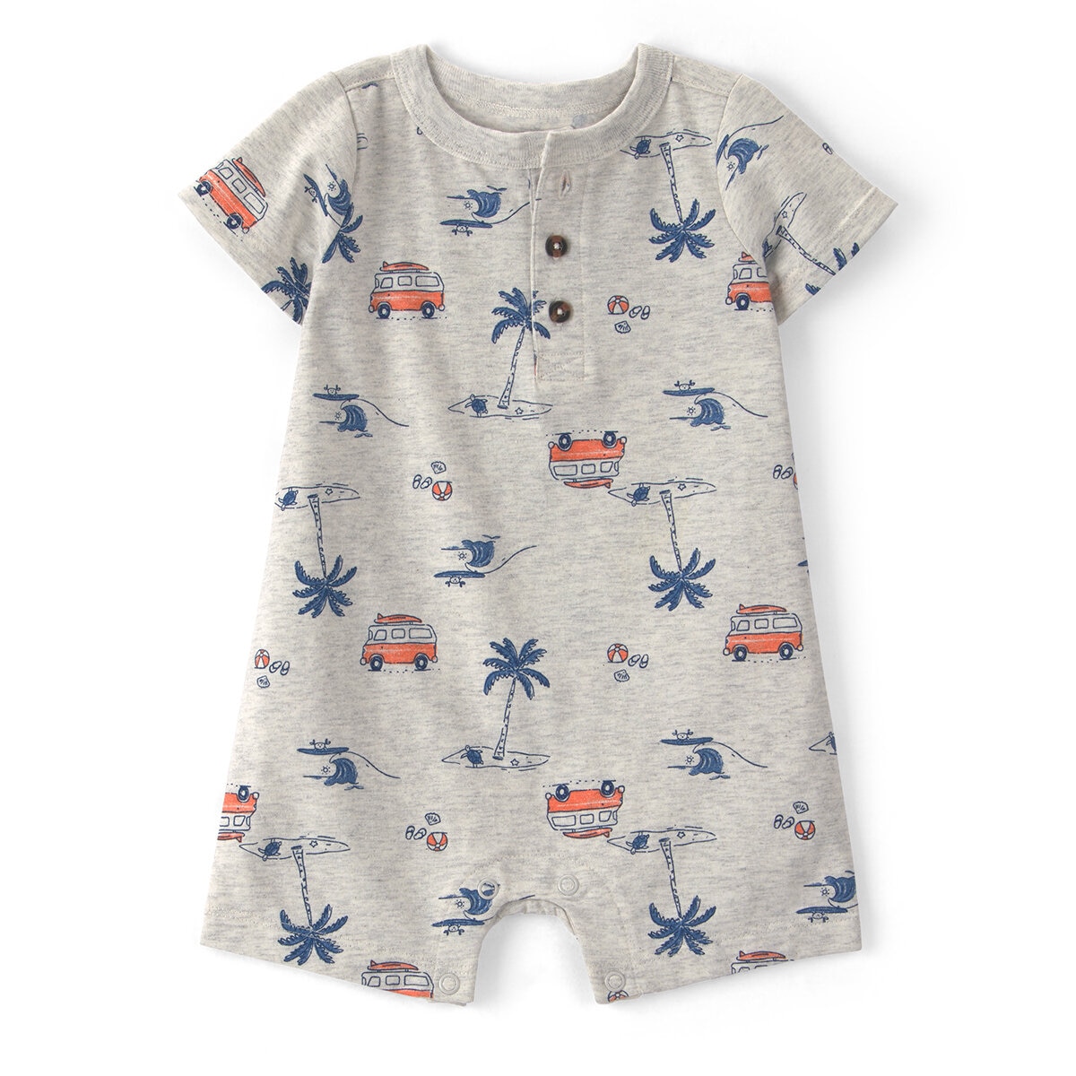 Carter's Mono 2 piezas para Bebés Gris 6 Meses