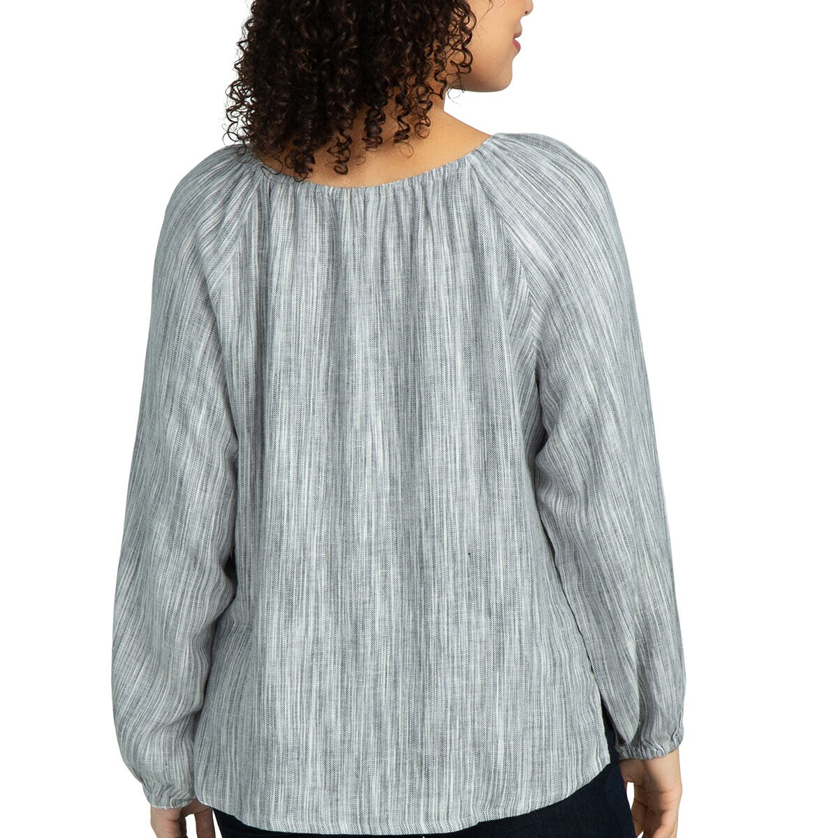 Boston Traders Blusa para Dama Negro Chica