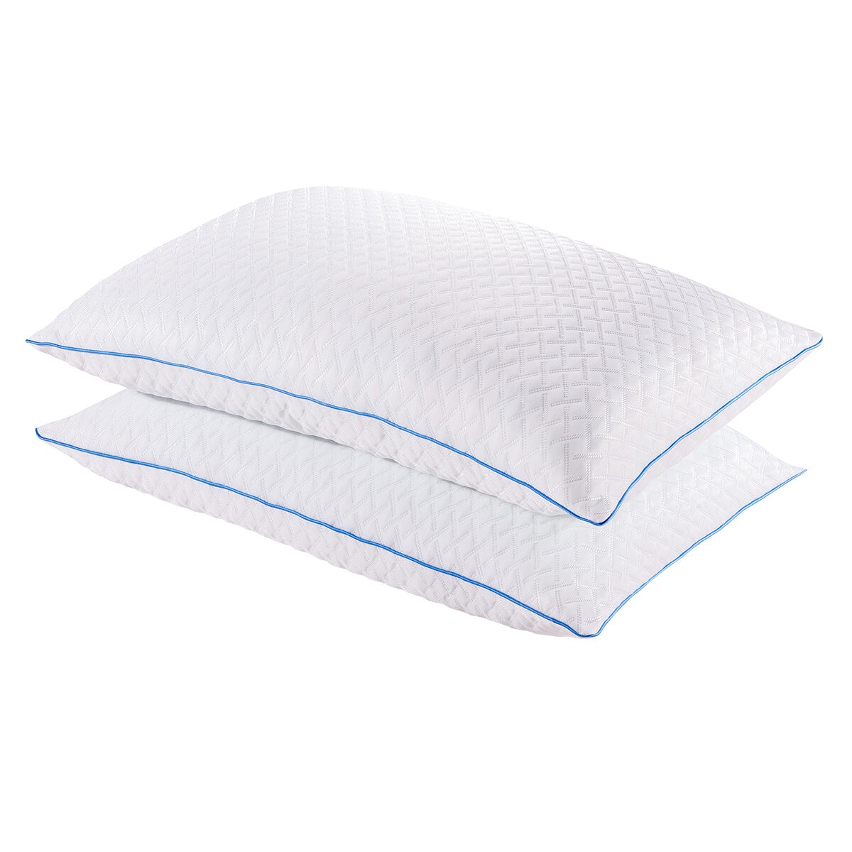 Purelux, Almohada Refrescantede Espuma de Memoria de Gel, 2 piezas
