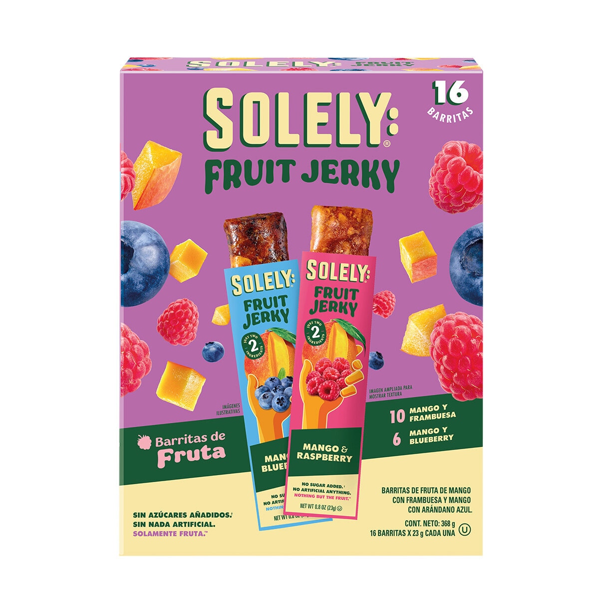 Solely Barras de Fruta 16/23 g Solely Barras de Fruta 16/23 g