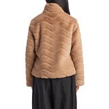 Pendleton Chamarra para Dama Café Grande