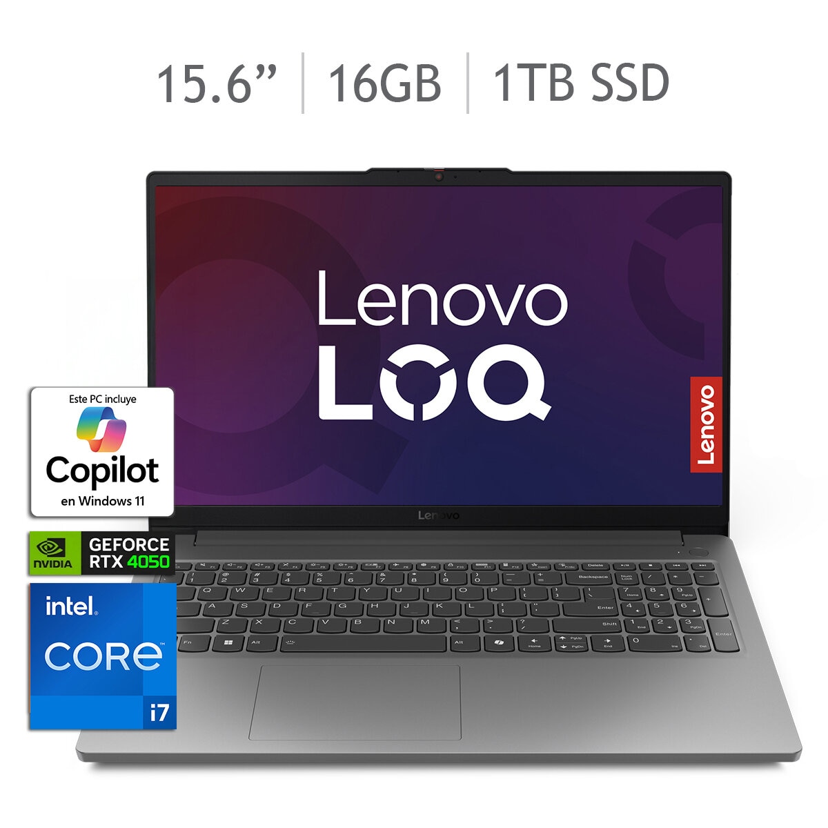 Lenovo LOQ 15IAX9E Gaming Laptop 15.6'' Full HD Intel Core i7 16GB 1TB SSD