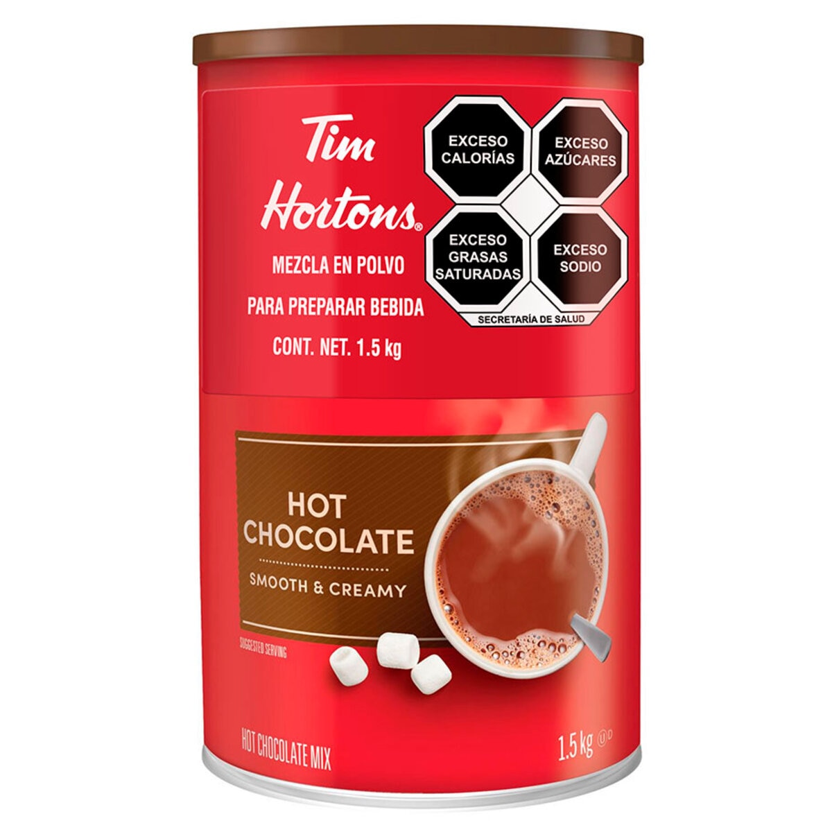 Tim Hortons Chocolate en Polvo 1.5 kg
