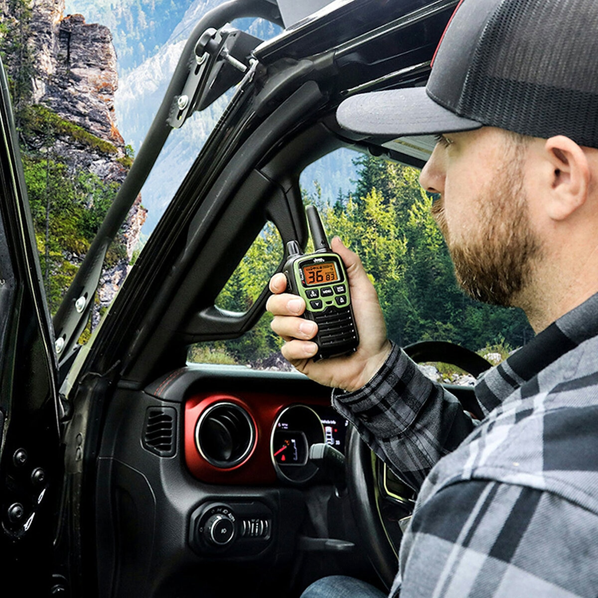 Midland Jeep Set De Radios De Dos Vías