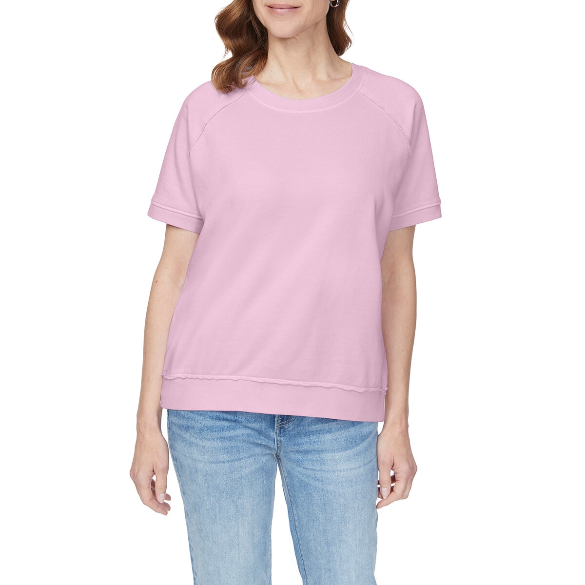 Buffalo David Bitton Sudadera para Dama Rosa Chica