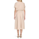DKNY Vestido para Dama café extra grande