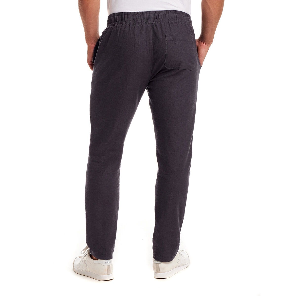Vintage & Black Pantalones para Caballero Gris Mediana