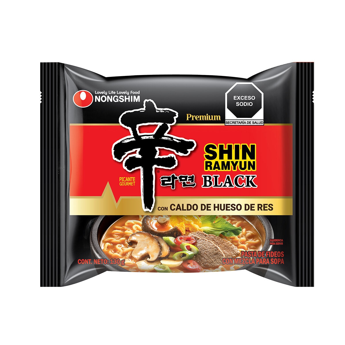 Shin Ramyun Fideos Ramen Coreanos 10/120 g Shin Ramyun Fideos Ramen Coreanos 10/120 g