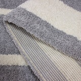 Dib Tapete Decorativo 160 cm x 230 cm Supreme Gris y Blanco