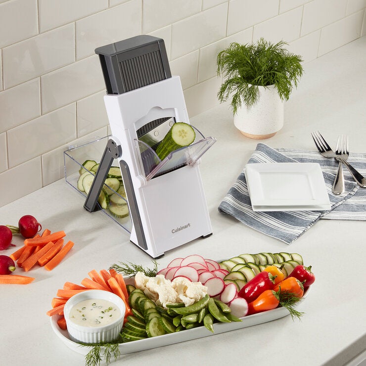 Cuisinart, Mandolina Vertical para Alimentos, 4 piezas Cuisinart, Mandolina Vertical para Alimentos, 4 piezas