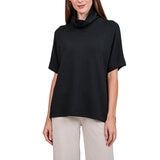 Kersh Blusa tejida para Dama Negro Extra Chica