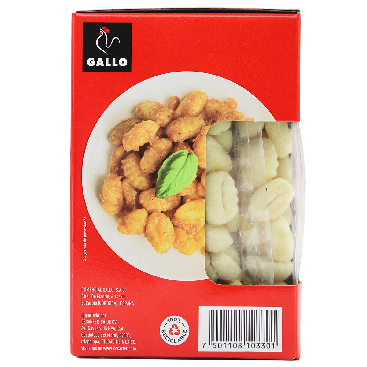 Gallo Ñoquis de Patata 1.6 kg