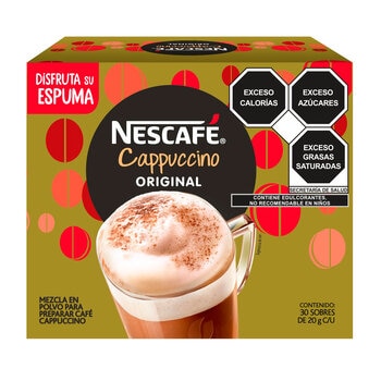 Nescafé Cappuccino Original 30 sobres de 20 g