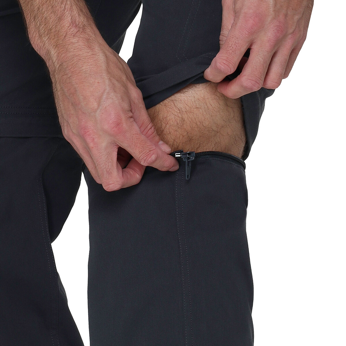 The B.C. Clothing Co. Pantalones Convertibles para Caballero Azul 36 x 32