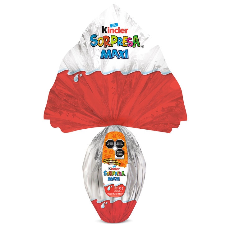 Kinder Sorpresa Maxi Huevo de Chocolate 100 g Kinder Sorpresa Maxi Huevo de Chocolate 100 g