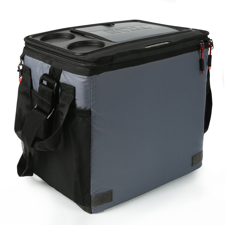 Titan Hielera Plegable para 40 Latas Gris