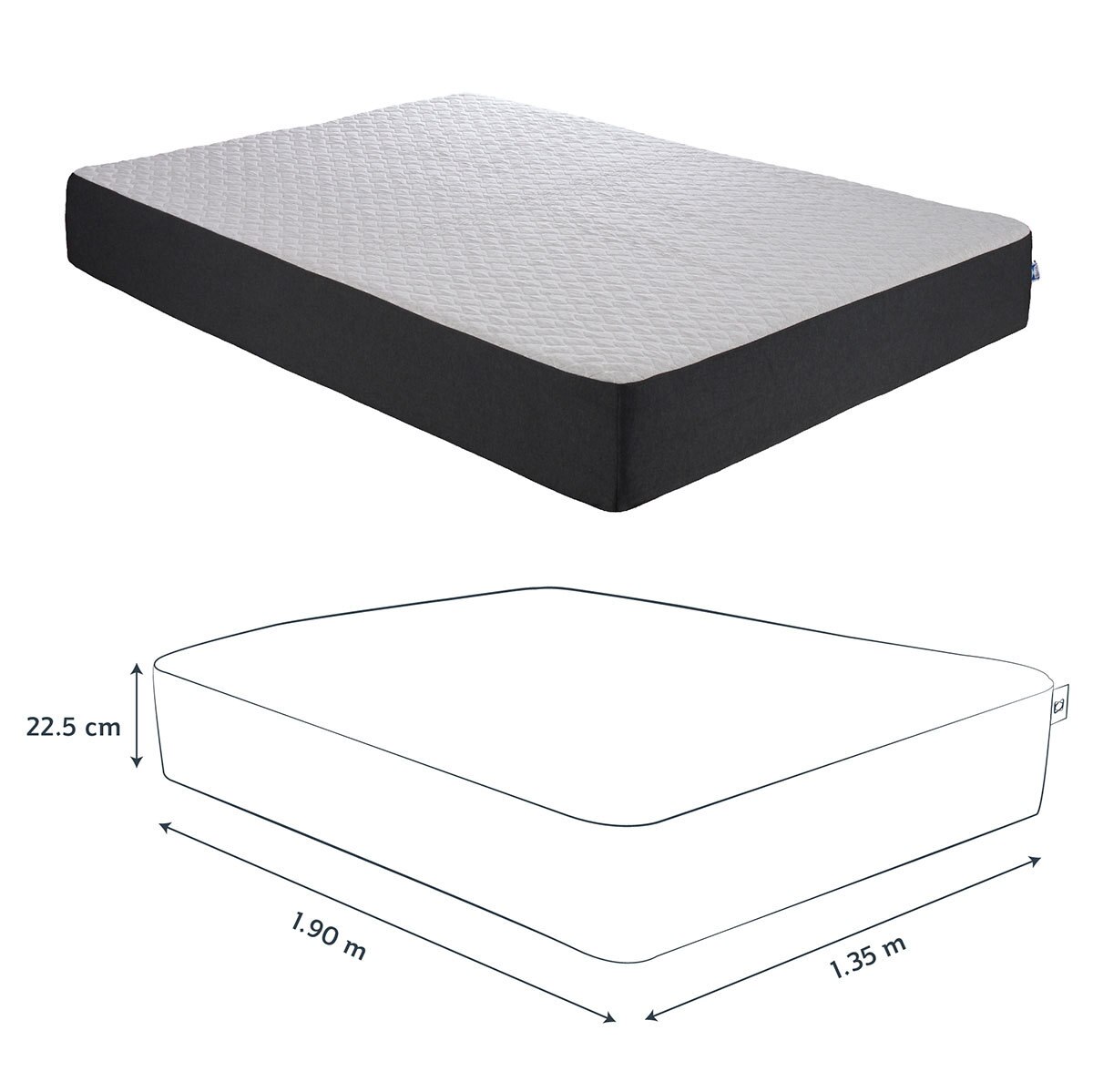 Sealy, Bib, Colchón Matrimonial, "Bed In a Box" Costco México