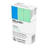 Micardis 40mg 28 Tabletas 