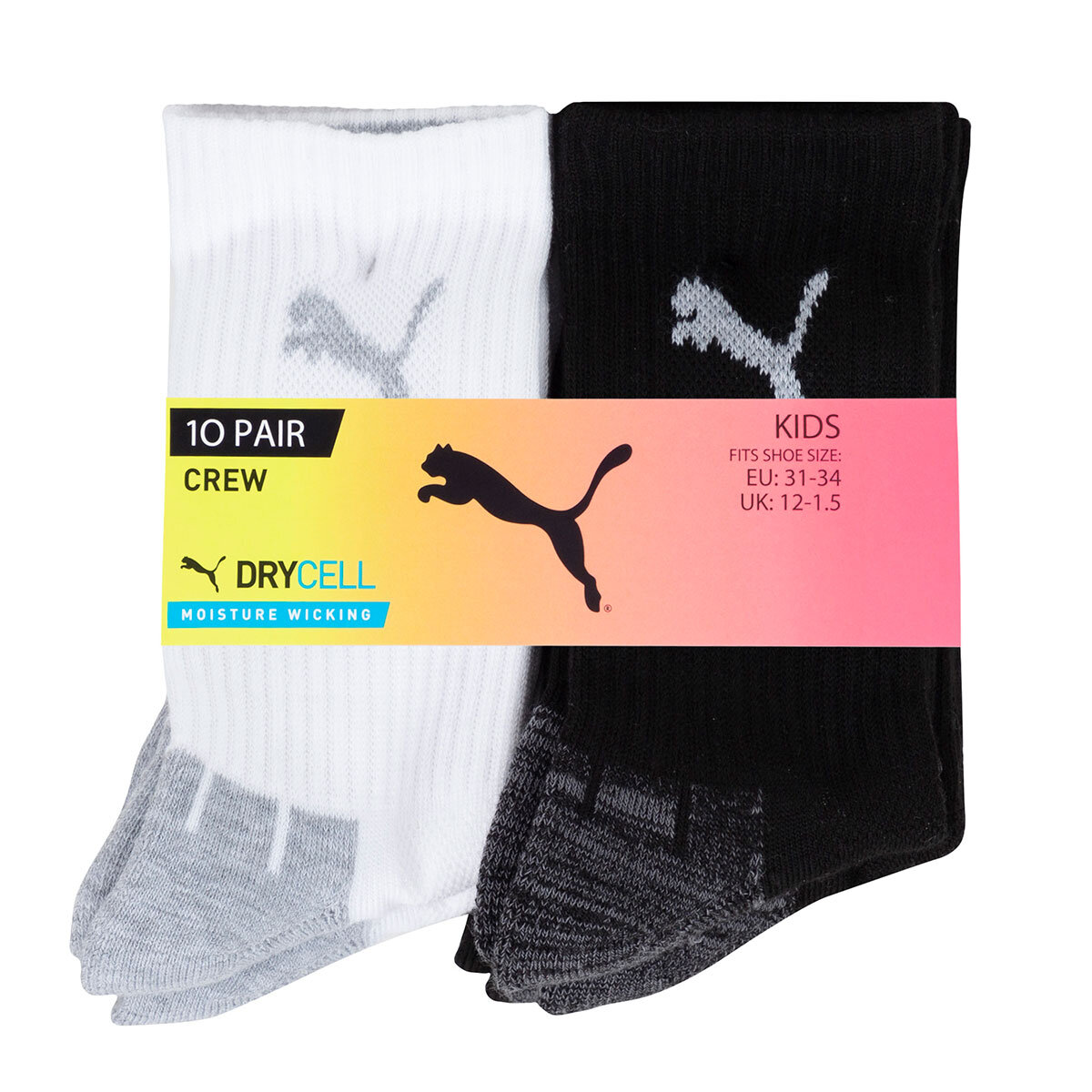 Puma Calcetines para Ni a o Ni o 10 piezas Varias Talla