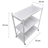 AG Box, Estante de Almacenamiento de Montaje Libre Plegable