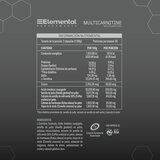 Elemental Performance Multi Carnitine 2 Frascos de 60 Cápsulas c/u