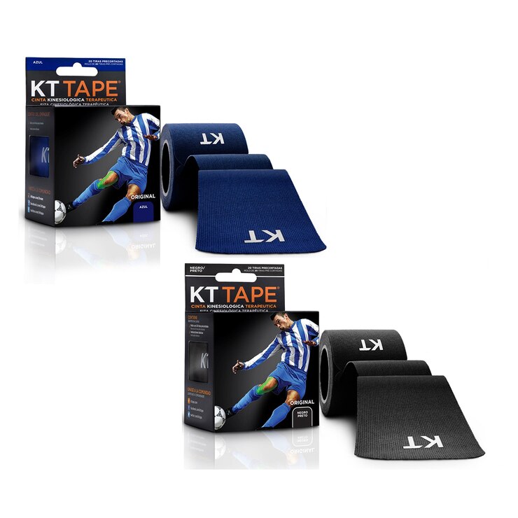KT Tape Cinta Kinesiológica Terapeútica Algodón 2 Piezas Costco México