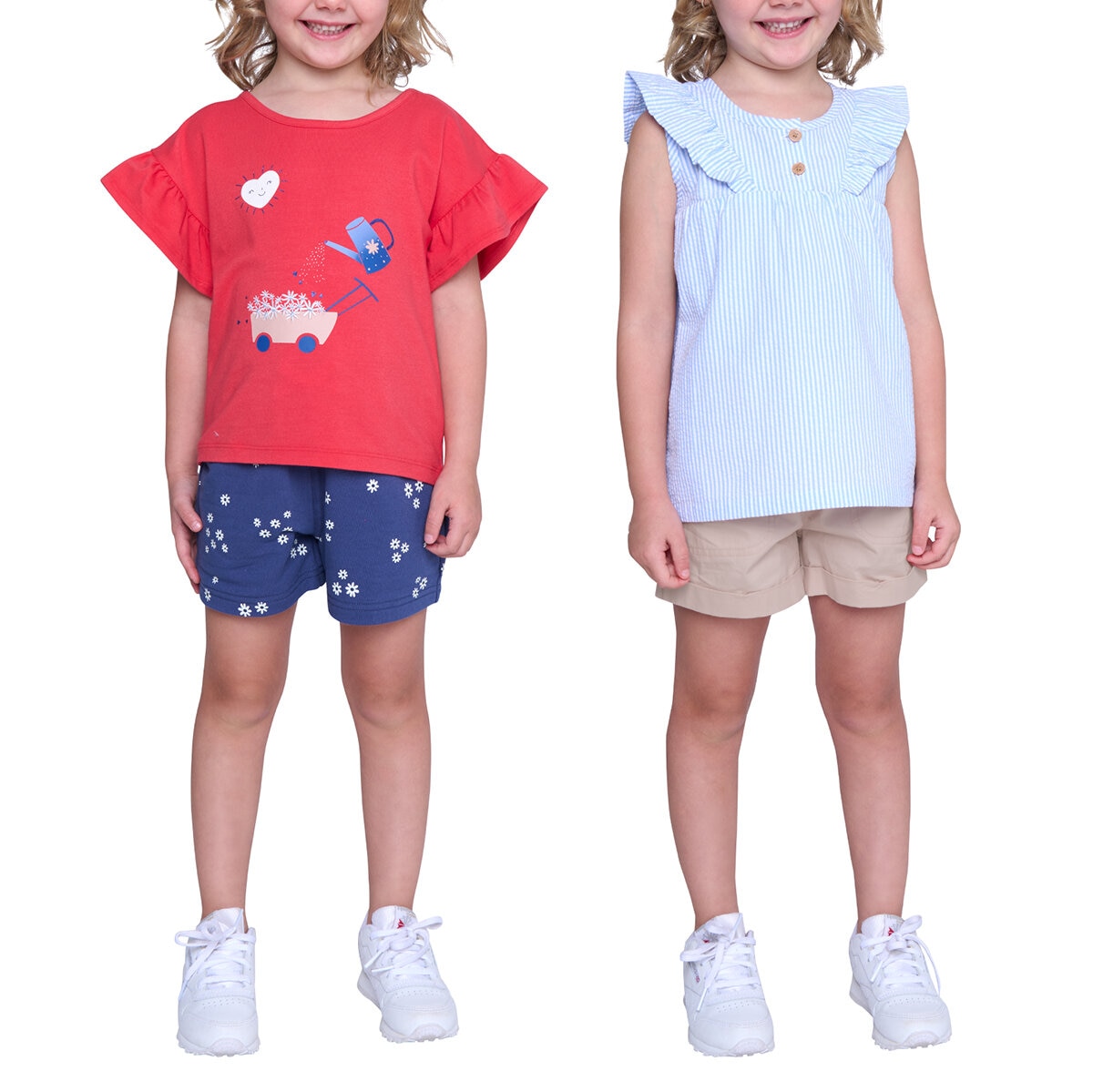 Pekkle Conjunto 4 piezas para Niños o Niñas Varias Tallas y Colores