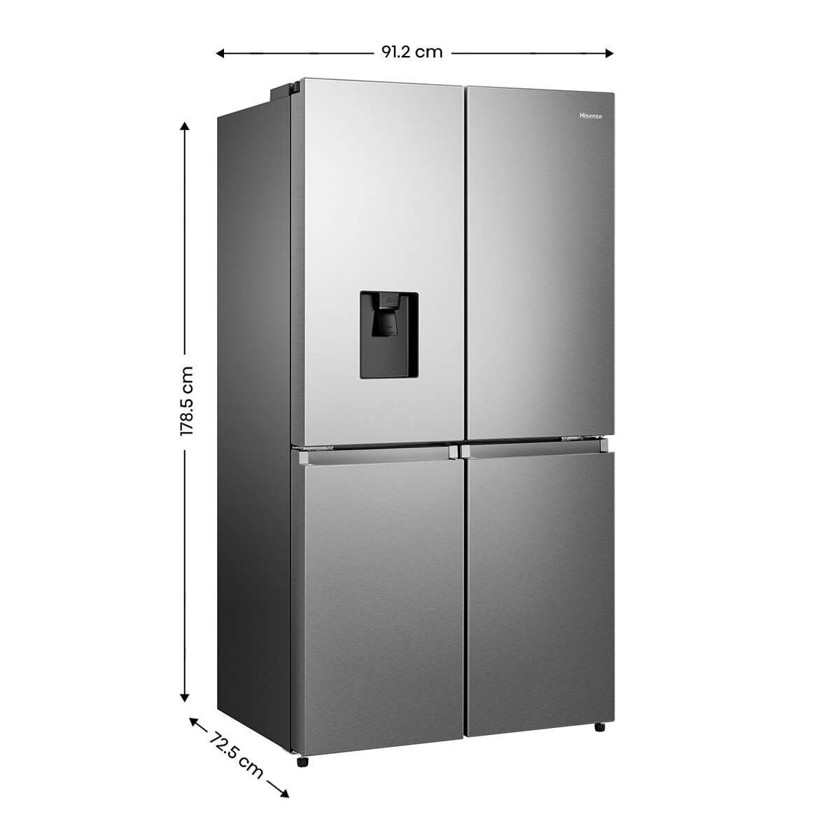 Hisense Refrigerador 21'  cuatro puertas