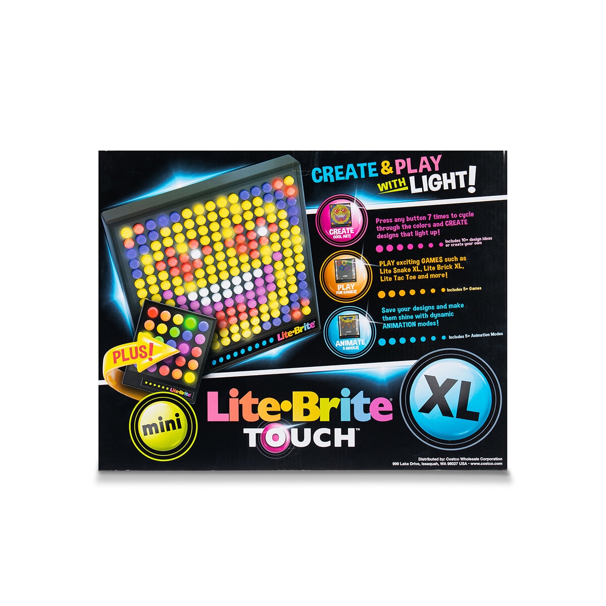 Lite Brite Touch XL Y Mini Touch