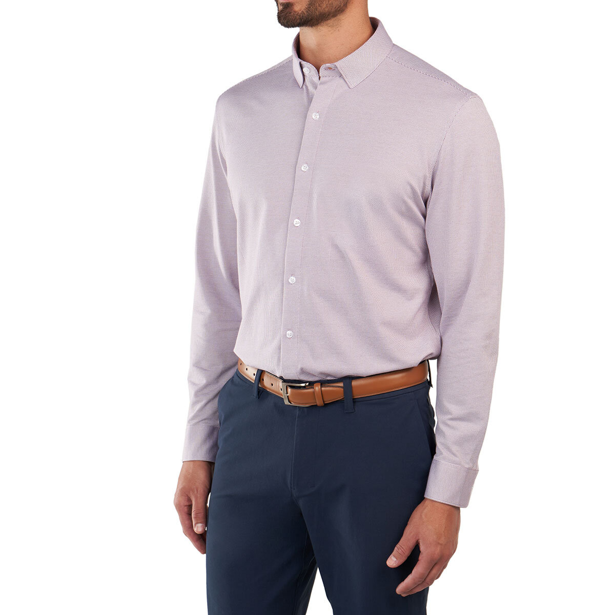 Kirkland Signature Camisa para Caballero Rojo Mediana