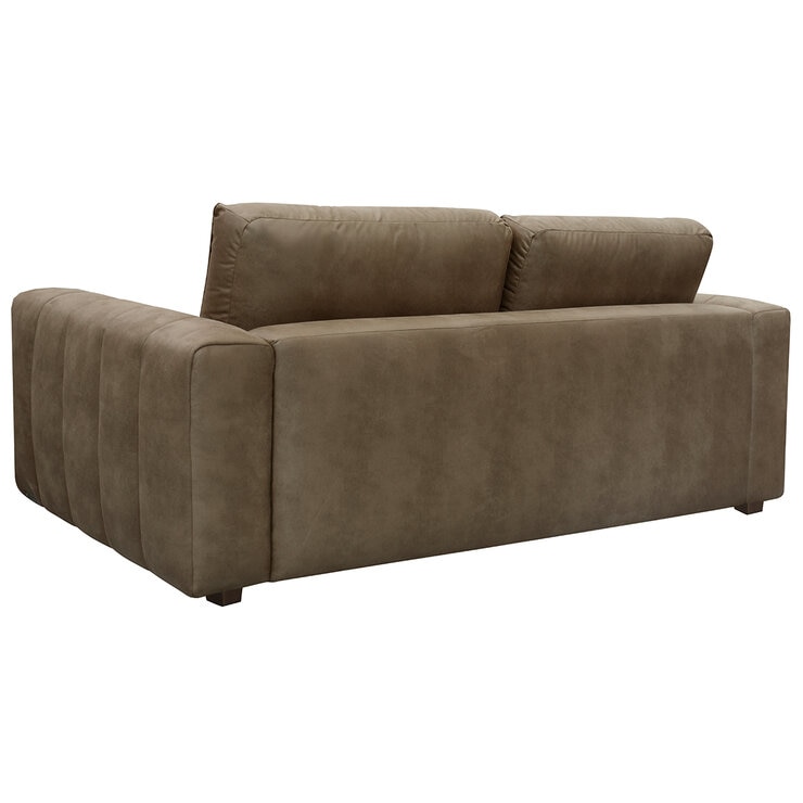 Muebles Liz, Gauss, Loveseat Color Café
