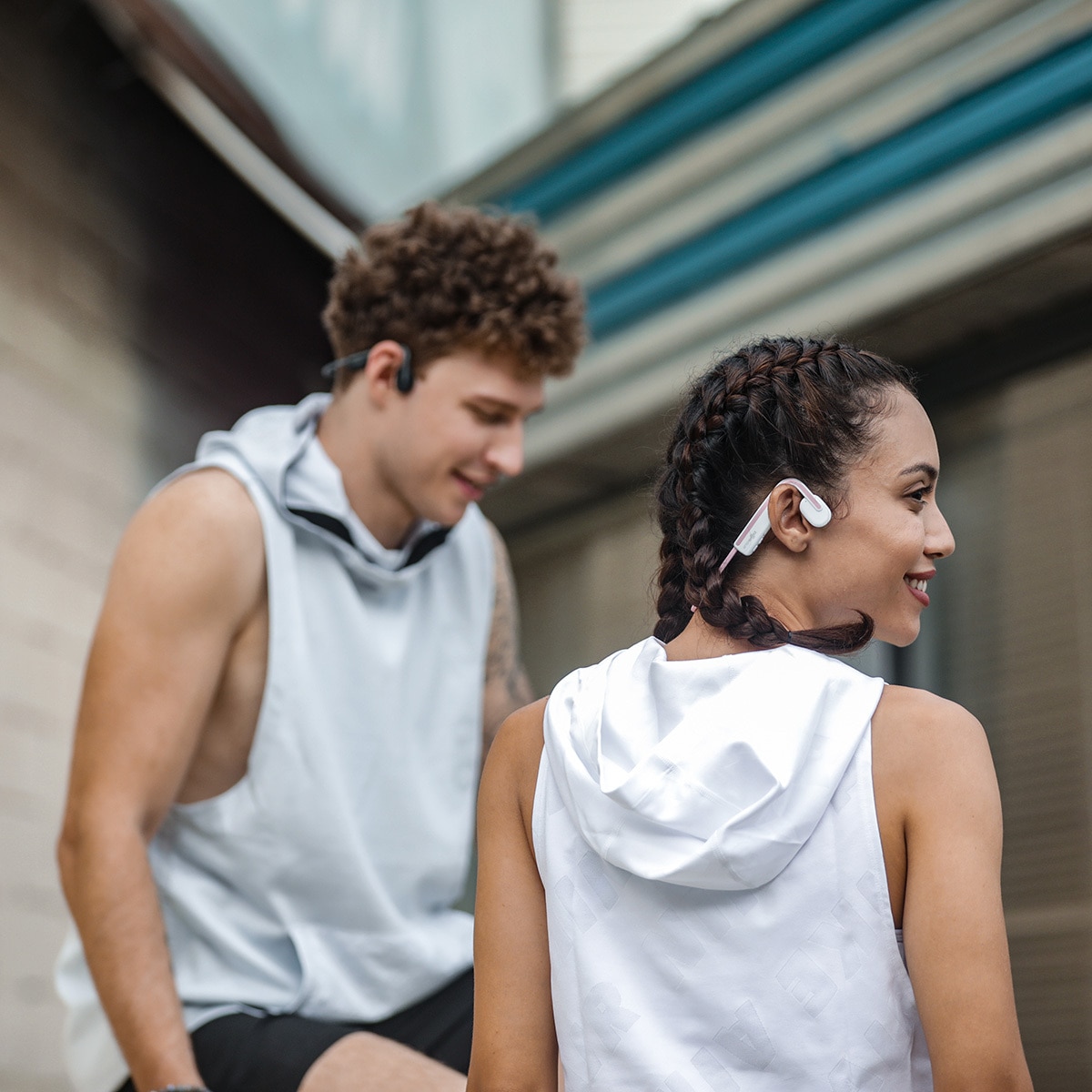 Shokz OpenMove Audífonos Inalámbricos de Conducción Ósea
