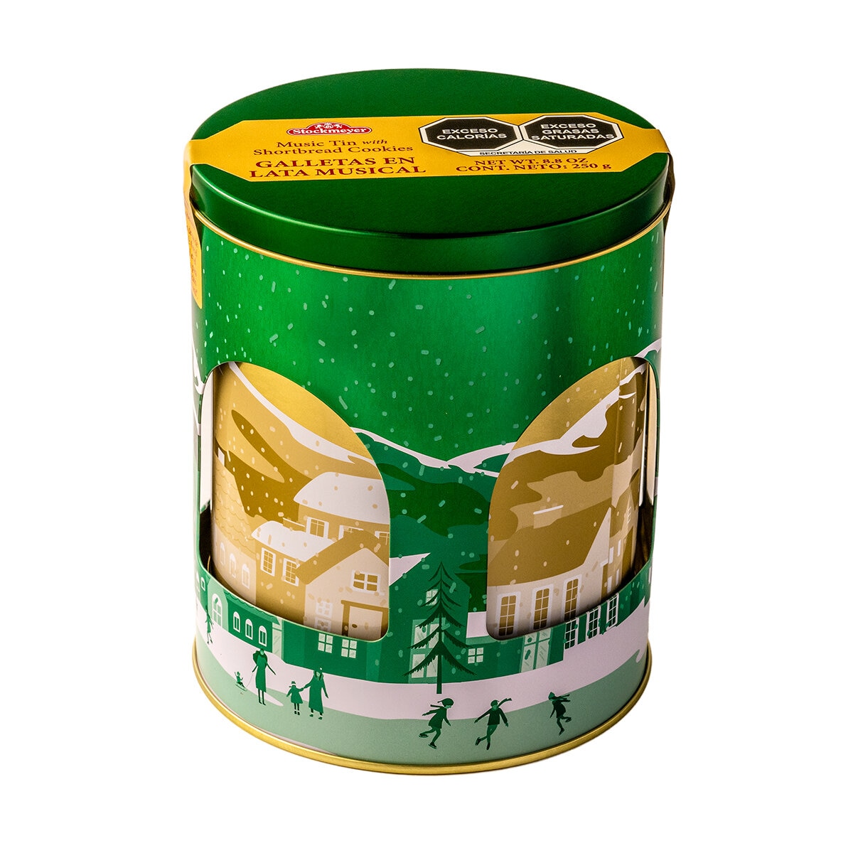 Stockmeyer Lata Musical con Galletas de Mantequilla 250 g