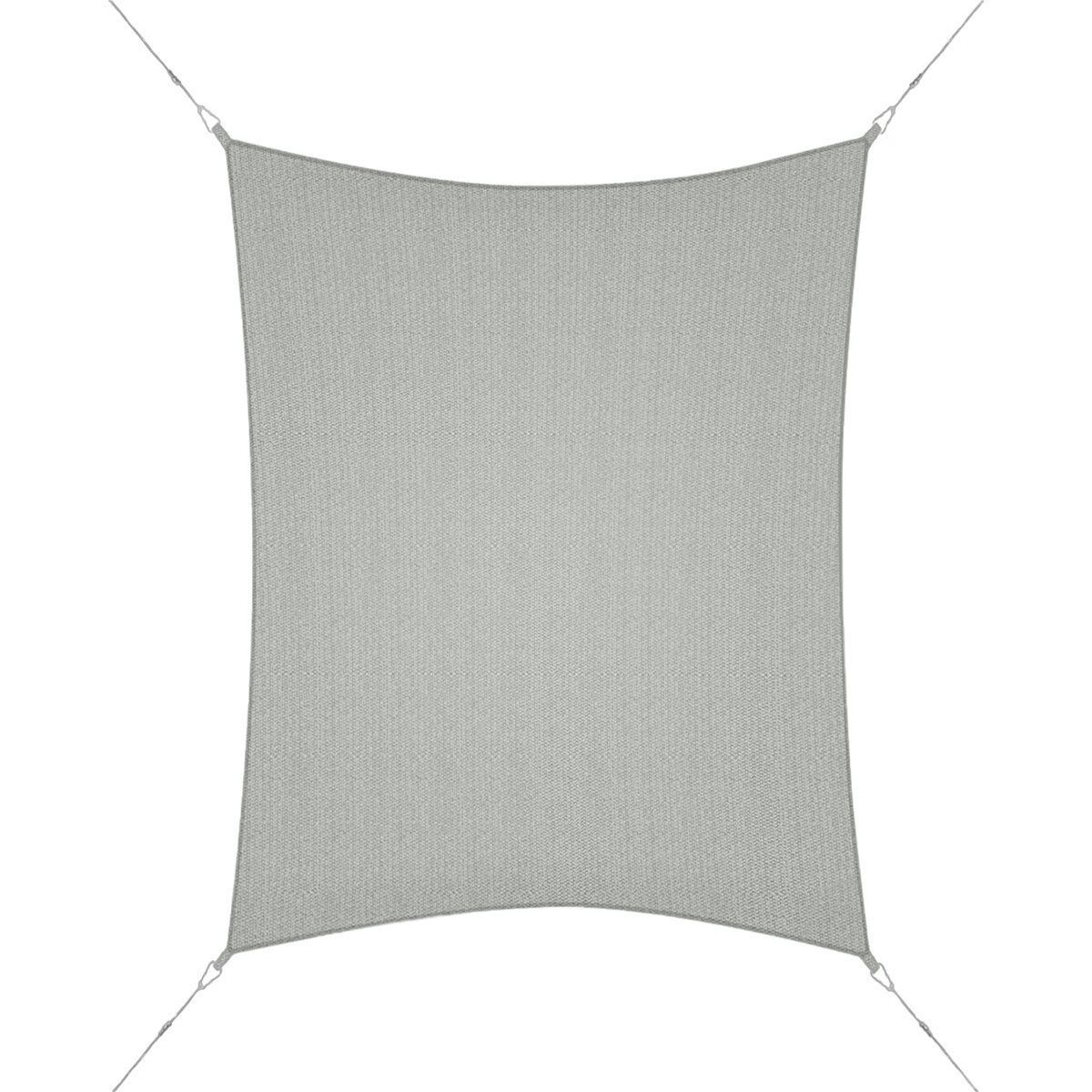 Coolaroo velaria de 3.9m x 2.1m , Color Gris claro