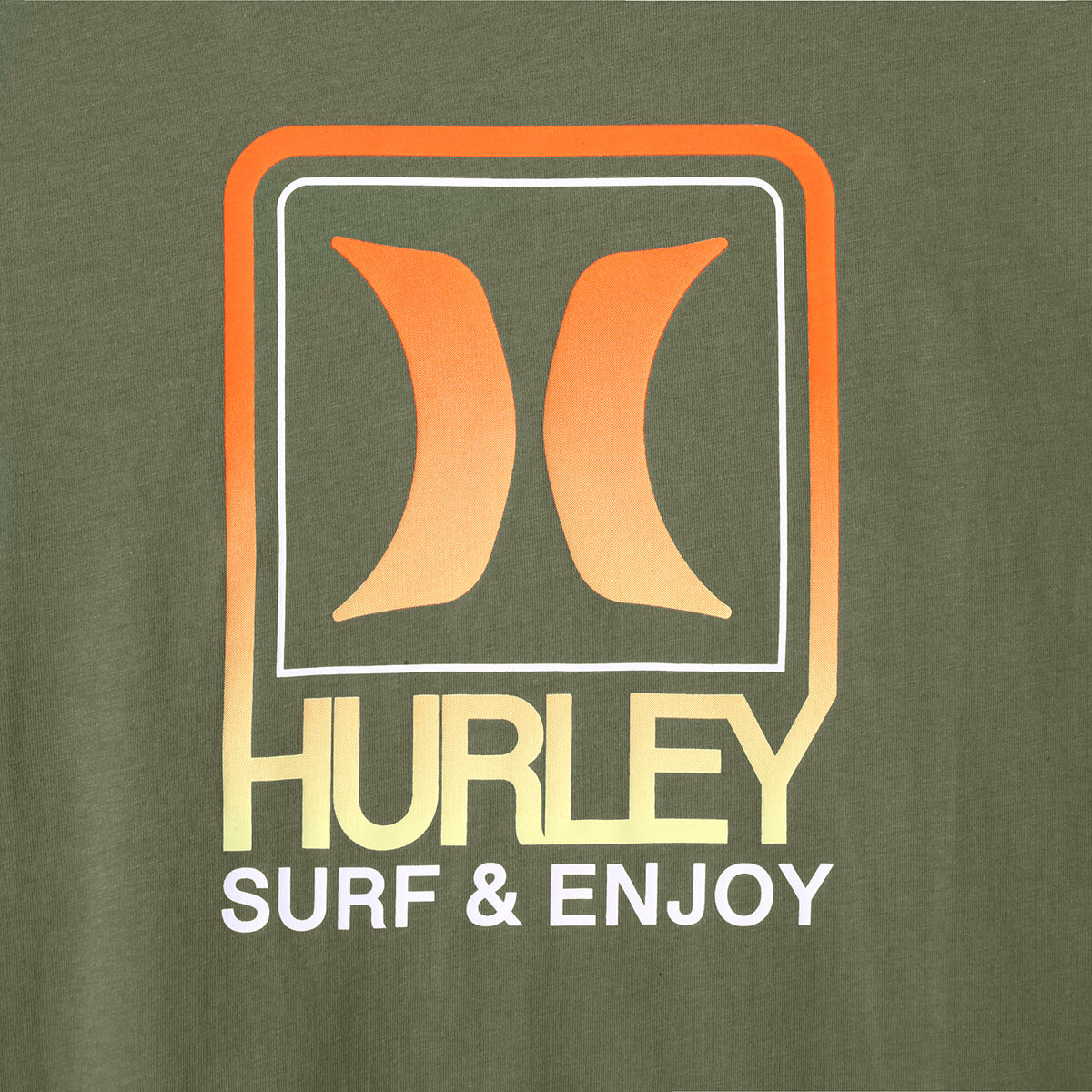 Hurley Playera para Caballero Verde Extra Grande
