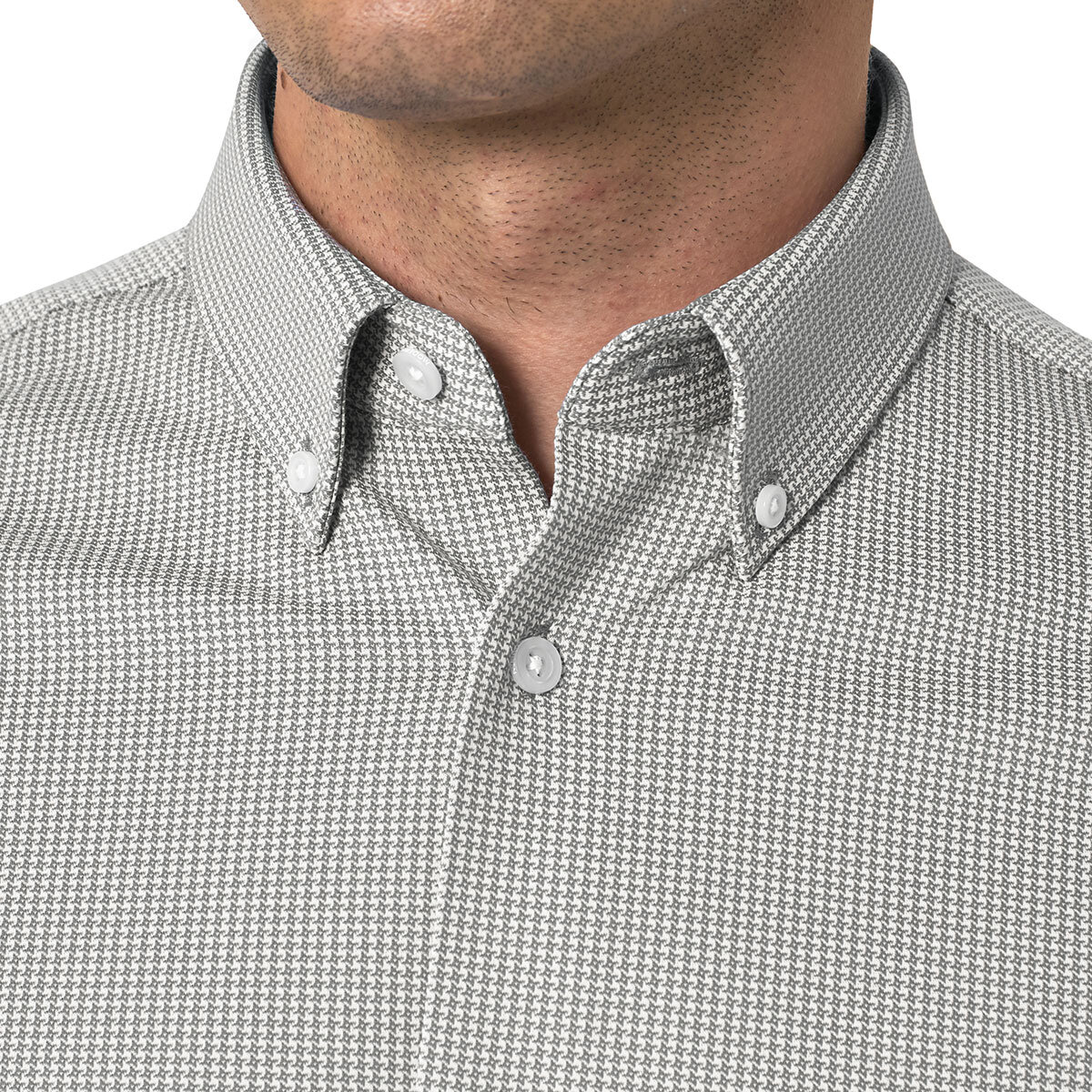 Modern Ambition Camisa para Caballero Gris Mediana