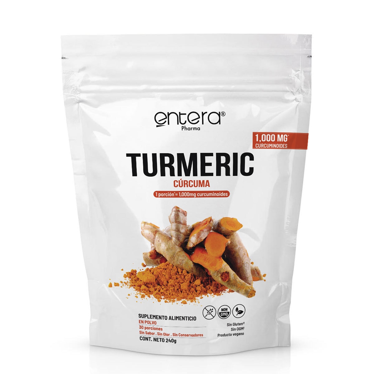 Turmeric Cúrcuma 240 gr ENTERA® Costco México