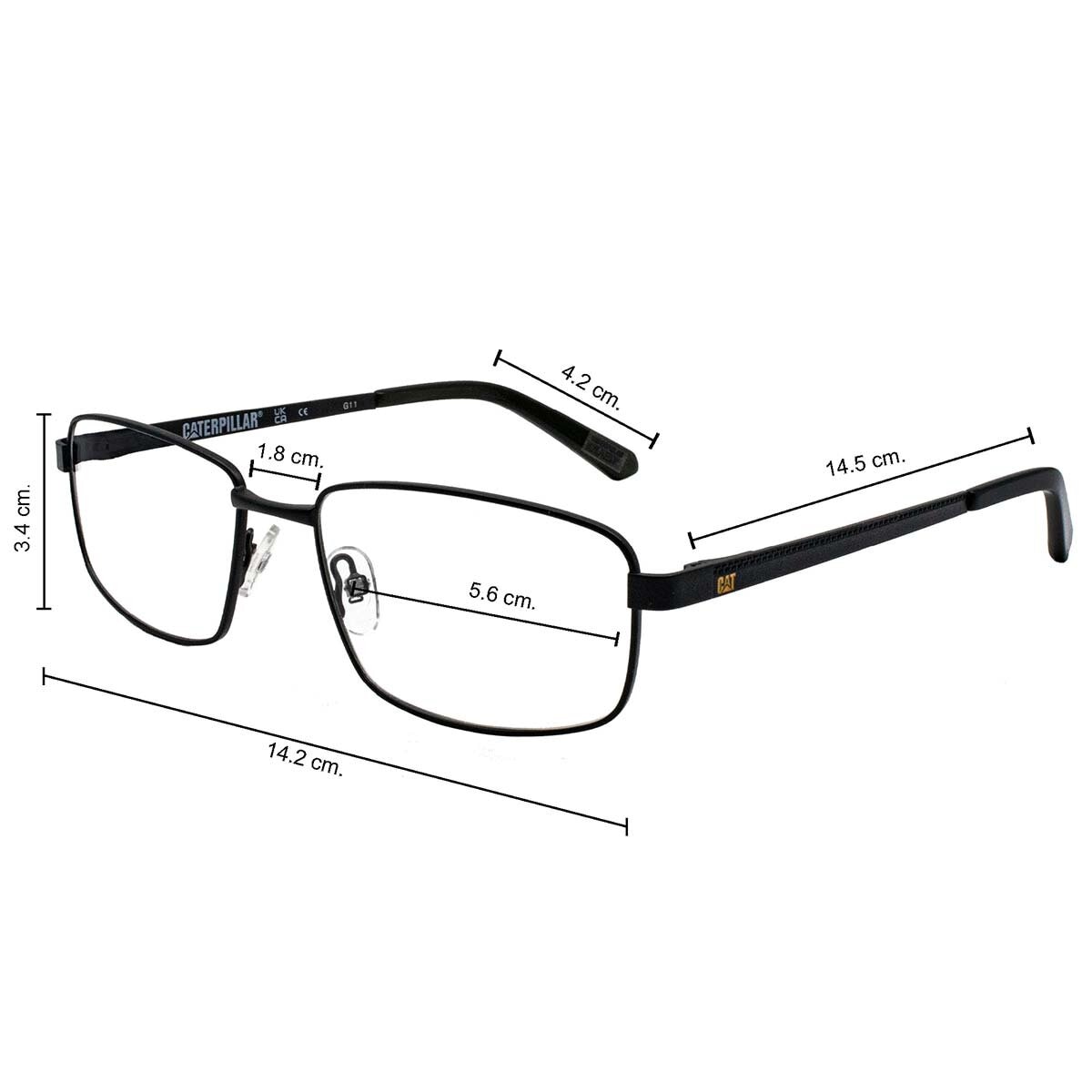 Armazon de top lentes caterpillar