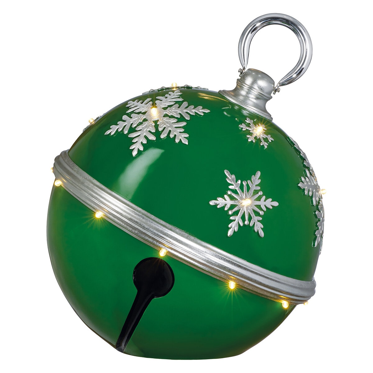 Ornamento Gigante con Luces LED, Verde Ornamento Gigante con Luces LED, Verde