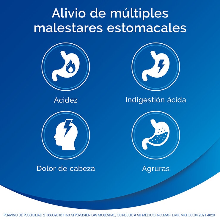 Alka Seltzer 100 Tabletas Efervescentes