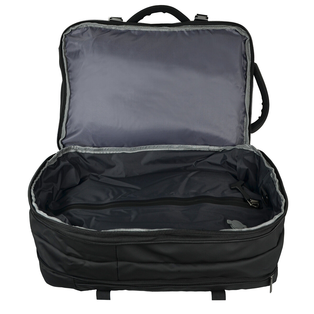 Perfect Choice Mochila Expandible para Viaje Defensi Negro Perfect Choice Mochila Expandible para Viaje Defensi Negro