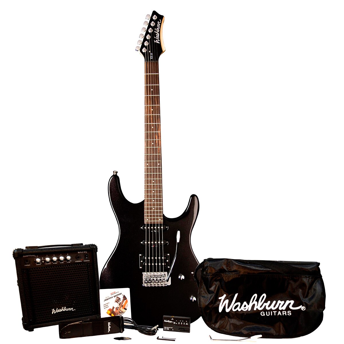 Washburn Guitarra Eléctrica + Amplificador Costco México