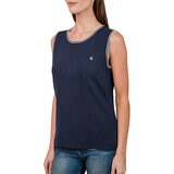 United Colors of Benetton Blusa para Dama Azul Grande